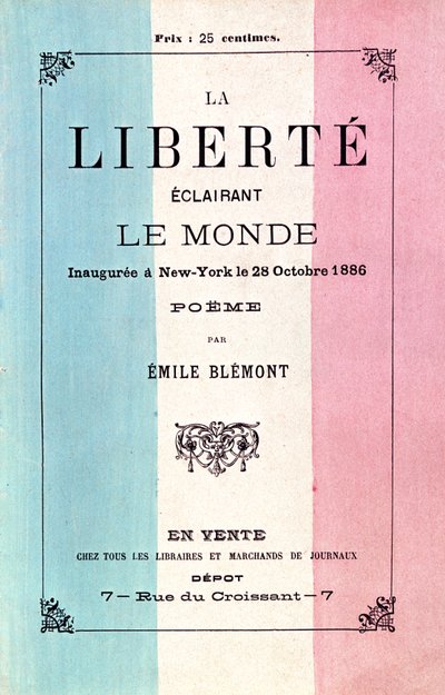 Poesia di Emile Blémont (1839-1927) che celebra l