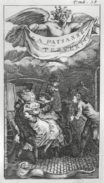 Poesia sulla musica di Jean Antoine de Baif (1532-89) (incisione) da French School