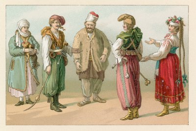 Costume polacco da French School