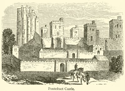 Castello di Pontefract da French School