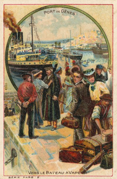Porto di Genova, Italia da French School