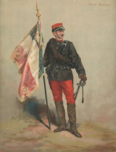 Portabandiera da French School