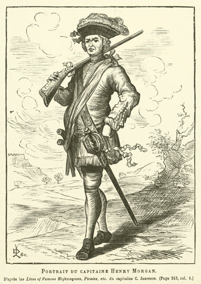 Ritratto del Capitano Henry Morgan da French School
