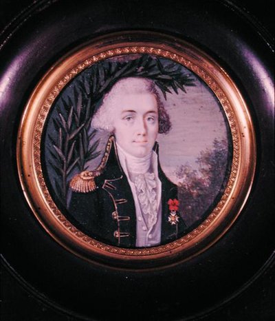 Miniatura di ritratto di Jean-Baptiste d