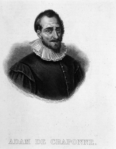 Ritratto di Adam de Craponne, ingegnere francese (1527 - 1576) da French School