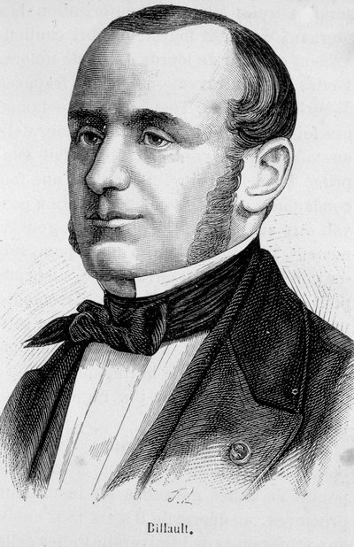 Ritratto di Adolphe Billault (1805-1863). da French School
