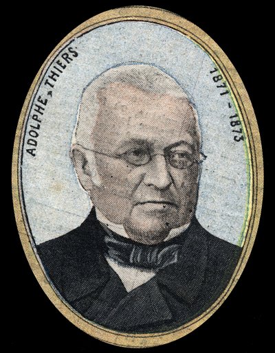 Ritratto di Adolphe Thiers (1797-1877), Presidente della Repubblica Francese. da French School