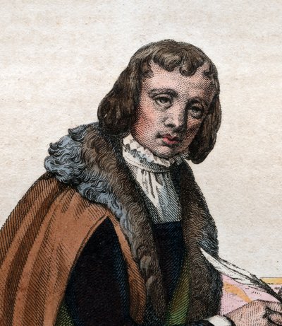 Ritratto di Alain Chartier (1385-1430), poeta e scrittore politico francese da French School