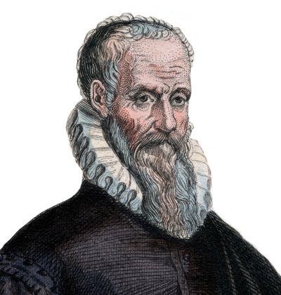 Ritratto di Ambroise Paré (1509-1590), chirurgo francese da French School