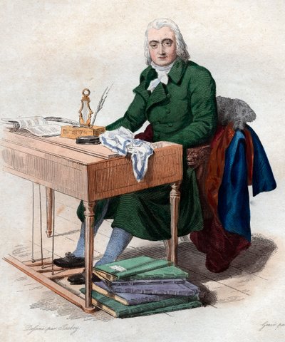 Ritratto di André Ernest Modeste Grétry (1741-1813), compositore francese da French School