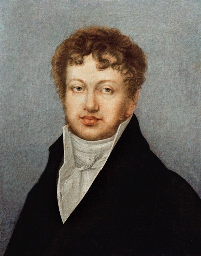 Ritratto di Andre Marie Ampere (1775-1836) da French School