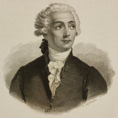 Ritratto di Antoine-Laurent Lavoisier da French School