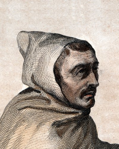 Ritratto di Armand Jean le Bouthillier de Rancé (1626-1700), abate francese e fondatore dei Trappisti Cistercensi da French School