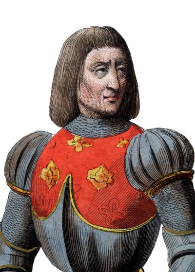 Ritratto di Arturo III Duca di Bretagna (1393-1458) da French School