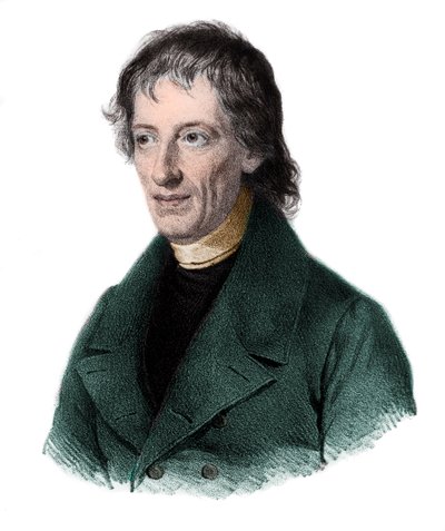 Ritratto di Bernhard Placidus Johann Nepomuk Bolzano (1781-1848) da French School