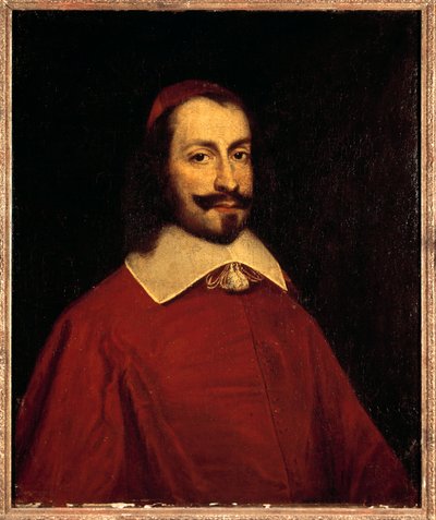 Ritratto del cardinale Giulio Mazzarino (1602-1661) da French School