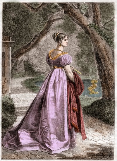 Ritratto di Caterina di Württemberg, regina di Vestfalia da French School