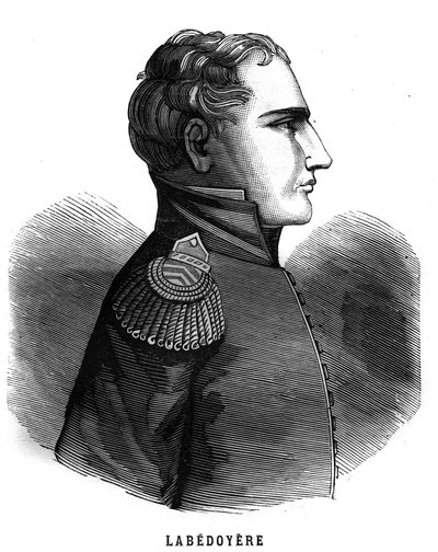 Ritratto di Charles Angélique François Huchet de La Bédoyère da French School