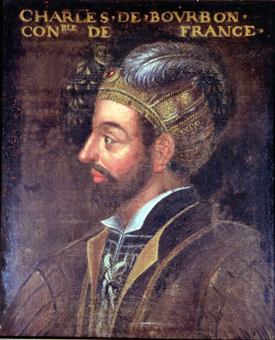 Ritratto di Carlo III (1490-1527) Duca di Borbone, 1617-38 da French School