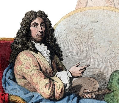 Ritratto di Charles Lebrun (1619-1690), pittore e teorico dell