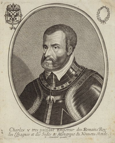 Ritratto di Carlo V, Sacro Romano Imperatore da French School