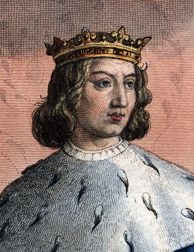Ritratto di Carlo V di Francia, detto il Saggio (1338-1380), Re di Francia da French School