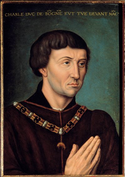 Ritratto di Carlo il Temerario da French School