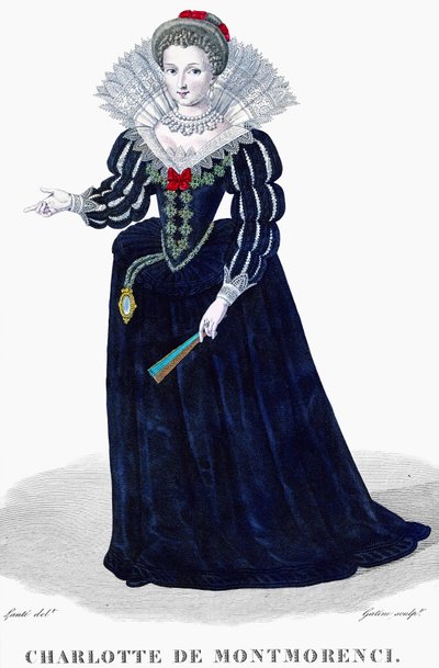 Ritratto di Charlotte de Montmorenci da French School