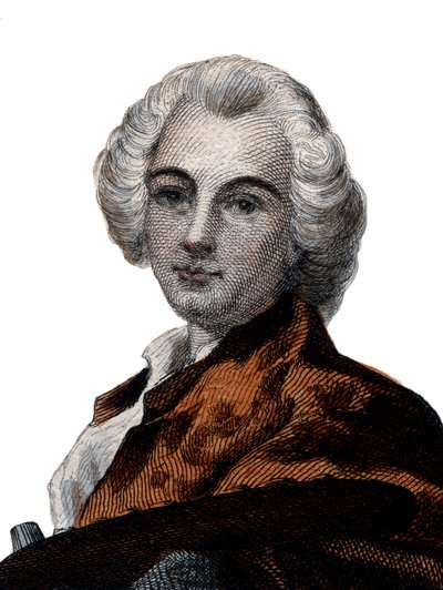 Ritratto di Claude Joseph Vernet, pittore francese da French School