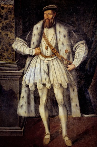 Ritratto di Claudio di Lorena, Duca di Guisa da French School