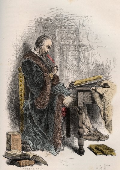 Ritratto di Clement des Marets detto Marot da French School