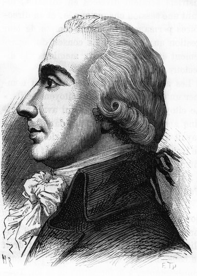Ritratto di Dominique Joseph Garat, avvocato, giornalista e filosofo francese da French School