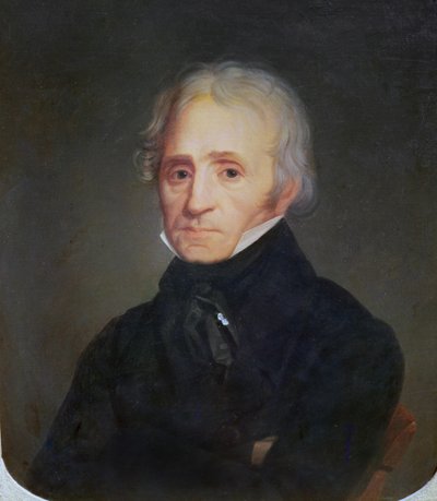 Ritratto del Dr Berlioz, padre di Hector Berlioz da French School