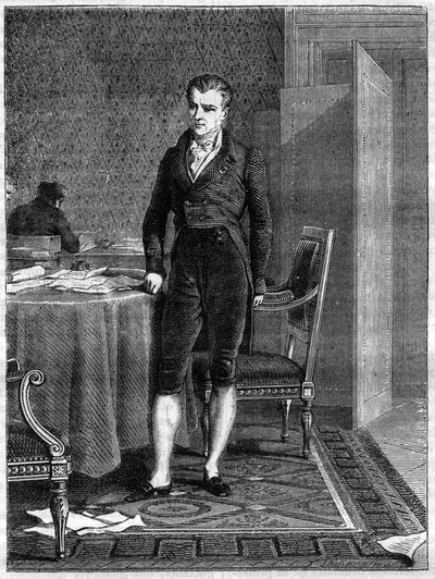 Ritratto di Emmerich Joseph, duca di Dalberg, statista franco-tedesco (1773-1833) - Ritratto di Emmerich Joseph duca di Dalberg (1773-1833) diplomatico tedesco e politico francese - in "Histoire de l