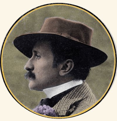 Ritratto di Edmond Rostand (1868-1918), scrittore francese da French School
