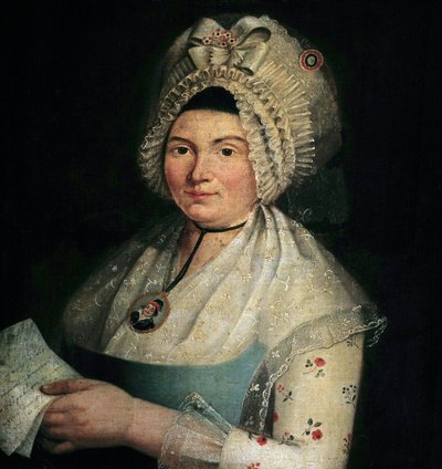 Ritratto di Eleonore Duplay, fidanzata di Maximilien Robespierre, in Picarde ritratto di Leonore Duplay detta 