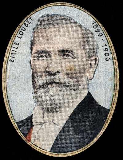 Ritratto di Émile Loubet (1836-1929), Presidente della Repubblica Francese da French School