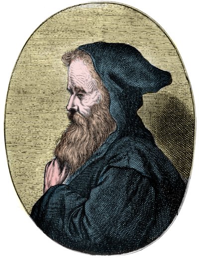Ritratto di Empedocle (490 a.C.) da French School
