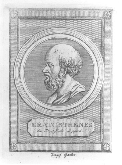 Ritratto di Eratostene (c.284-192 a.C.) da French School