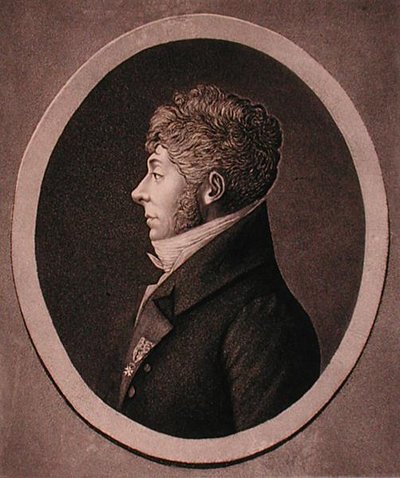 Ritratto di Etienne-Nicolas Mehul (1763-1817) inciso da Edme Quenedey (1756-1830) da French School