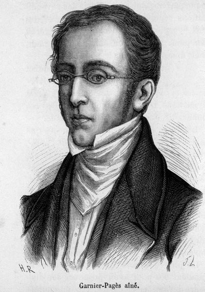 Ritratto di Etienne Joseph Louis Garnier-Pages (Garnier Pages) (1801-1841), politico francese da French School