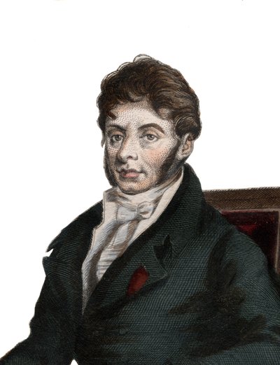 Ritratto di Etienne Nicolas Mehul, compositore francese da French School