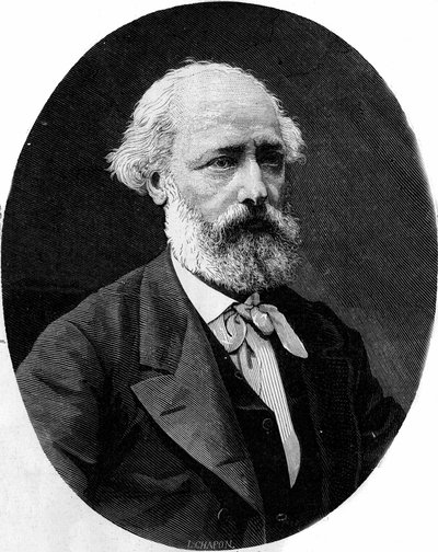 Ritratto di Eugène Viollet-le-Duc da French School
