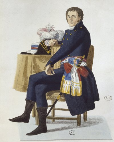 Ritratto di Ferdinand Guillemardet, 1798 da French School