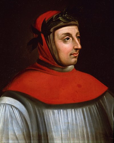 Ritratto di Francesco Petrarca, detto Petrarca da French School