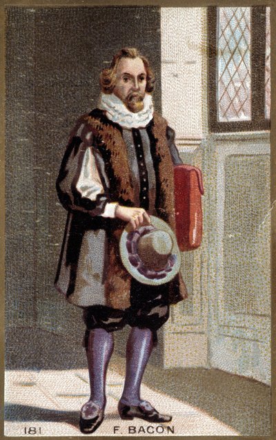 Ritratto di Francis Bacon (1561-1626), statista e filosofo inglese da French School