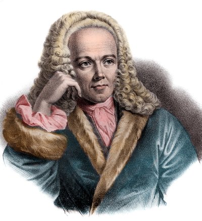 Ritratto di Francois Quesnay (1694-1774) da French School