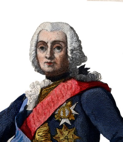 Ritratto di Francois de Chevert, generale francese da French School