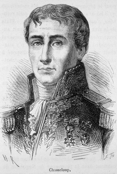 Ritratto di François, Marchese de Chasseloup-Laubat, Generale ed Ingegnere francese (1754 - 1833) - in "L