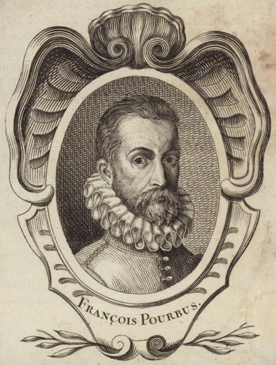 Ritratto di Frans Pourbus il giovane da French School